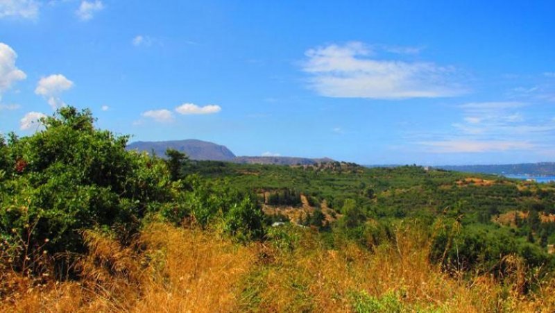 Aspro Kreta, Aspro: Hanggrundstück mit Meerblick zu verkaufen Grundstück kaufen